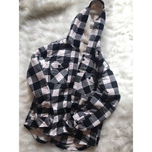 Boston traders Sherpa line flannel button up